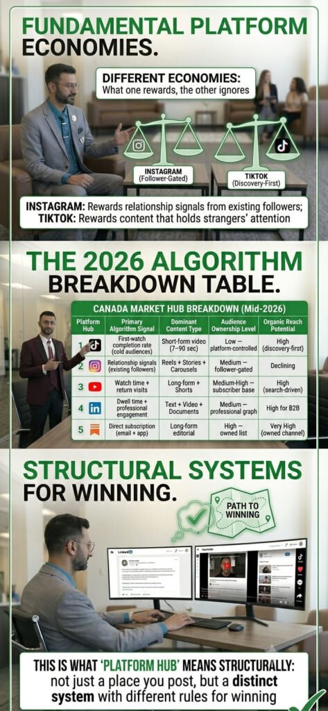 How Does Each Platform Function as a Separate Digital Hub d